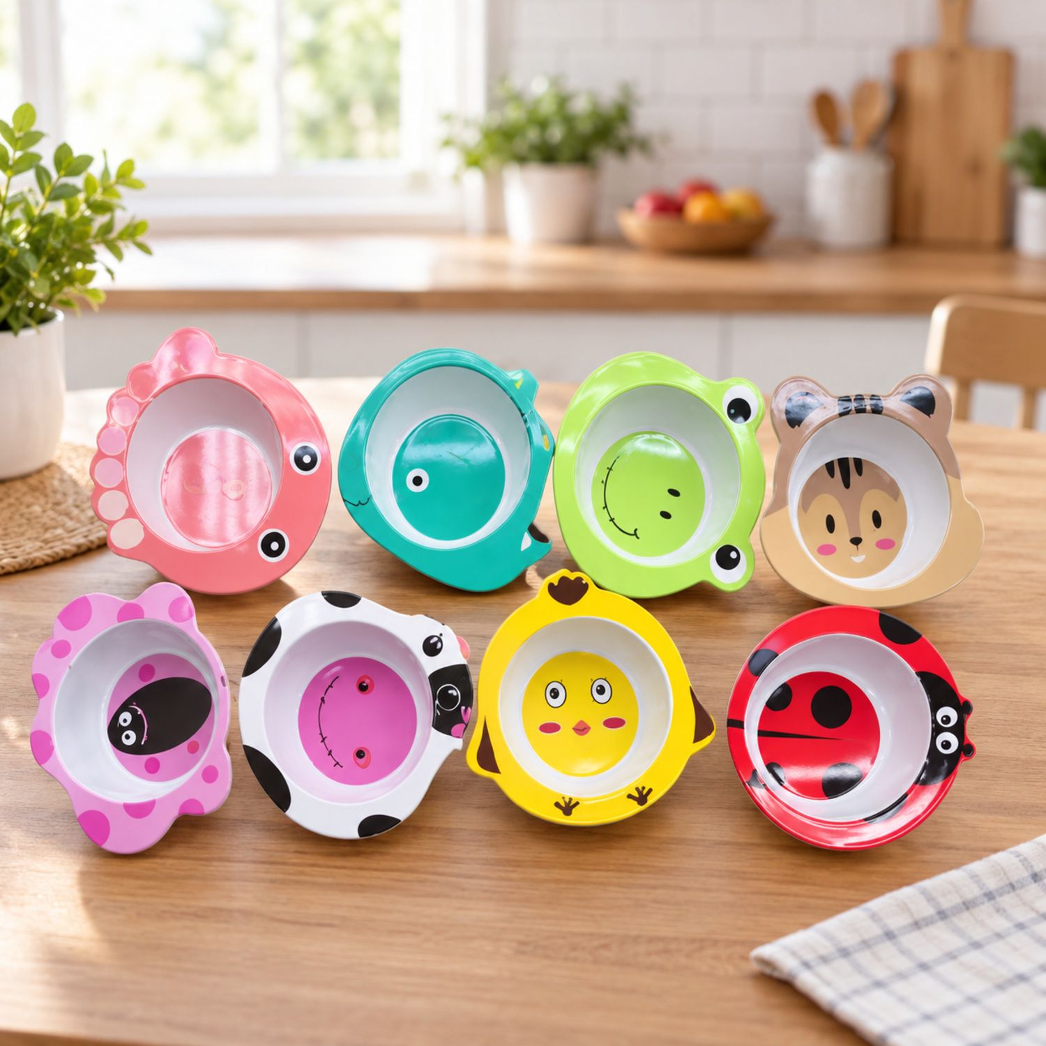Melamine Kids Plates / Platos de Melamina para Niños {8808} (192/cs)