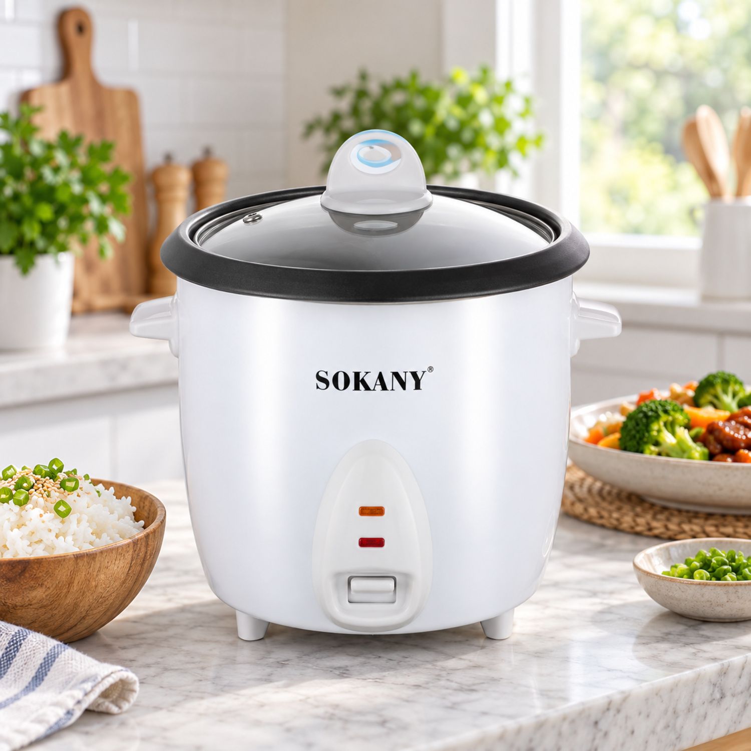 2.2 L Sokany Electric Rice Cooker {SK-07059} (4/cs)