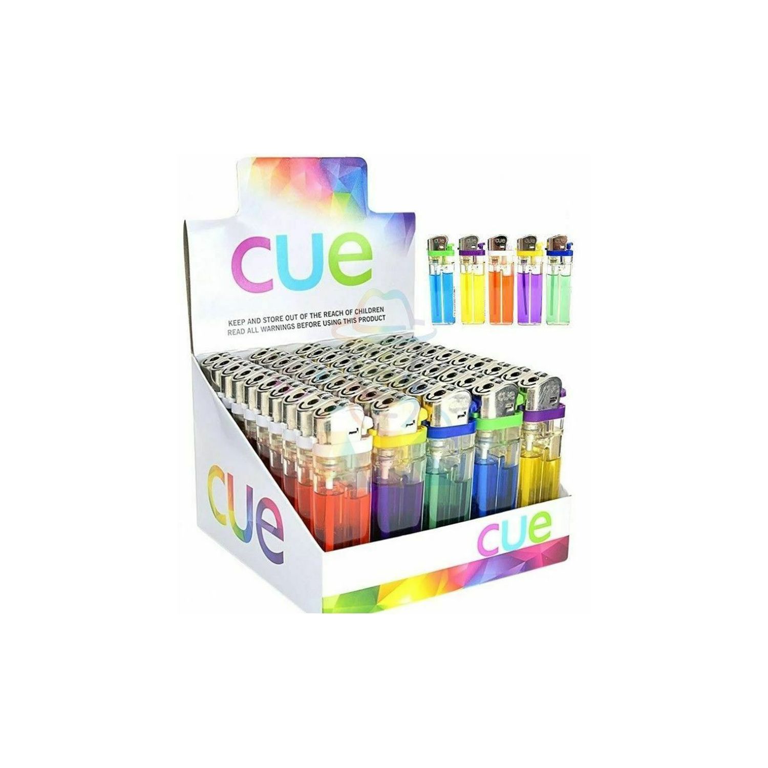 Cue Display Lighter 1Ct (1,000/cs)