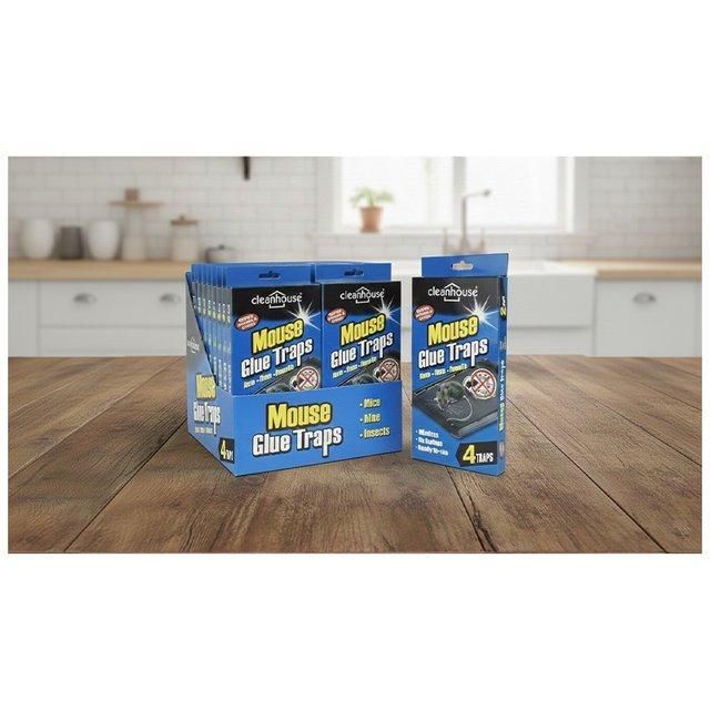 4Pk Mouse Trap Glue {CH89014} (48/cs)