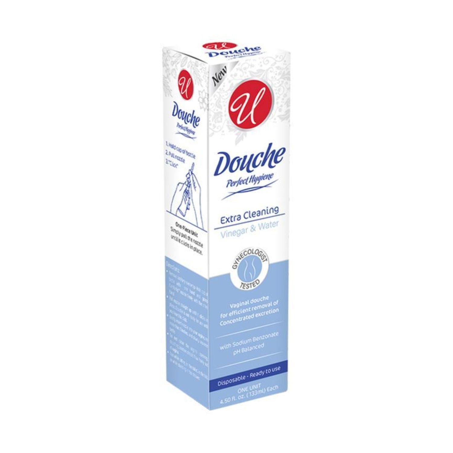 4.50Fl.Oz Douche Extra Cleaning Vinegar &amp; Water {85935} (12/cs)