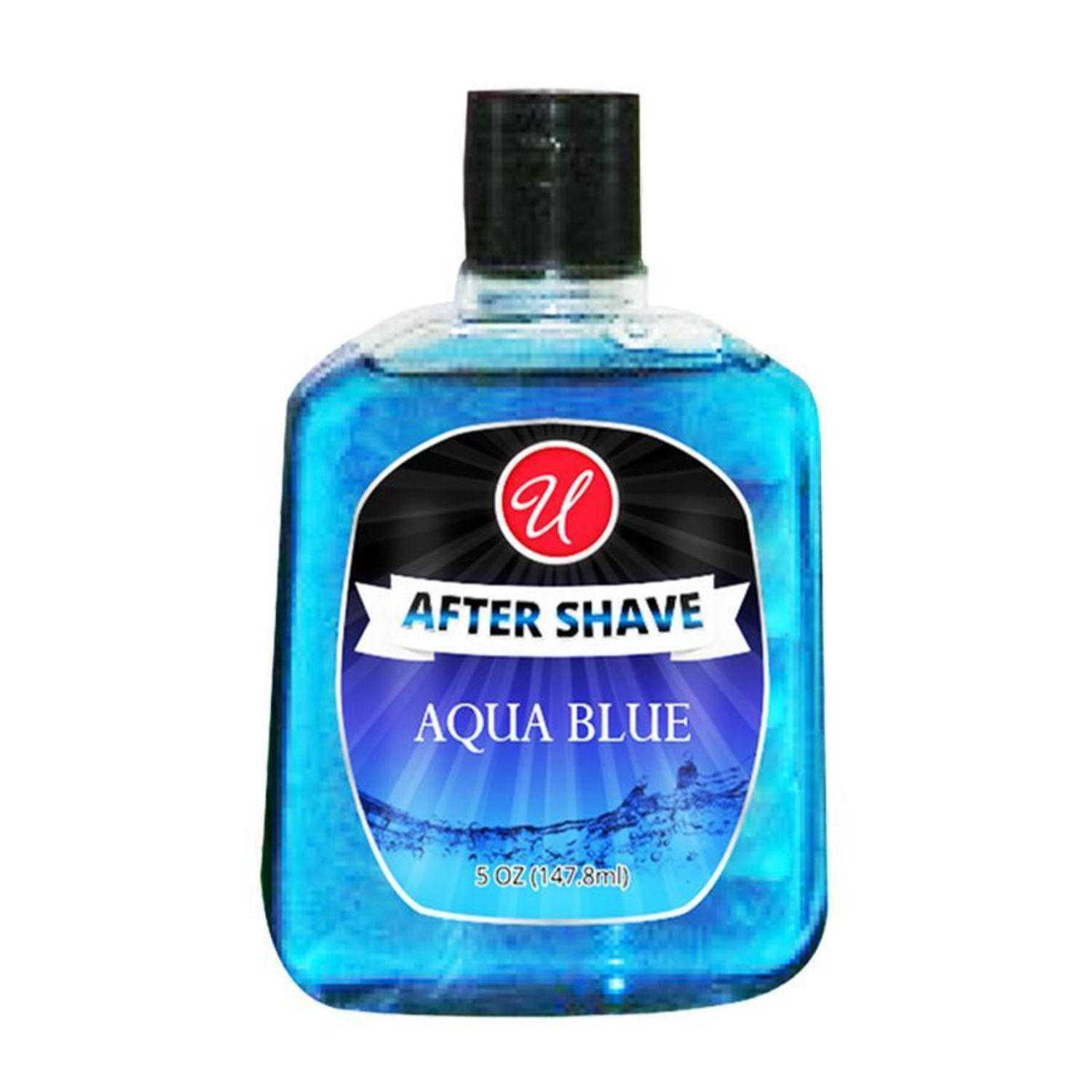 5Oz After Shave Aqua Blue {82674} (24/cs)