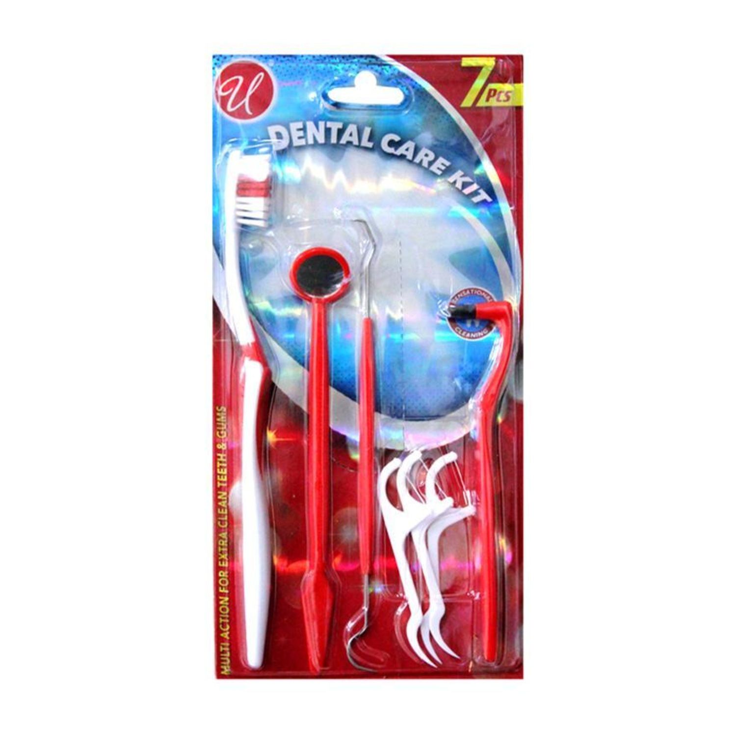 7 Pcs Dental Care Kit {CN56719} (48/cs)