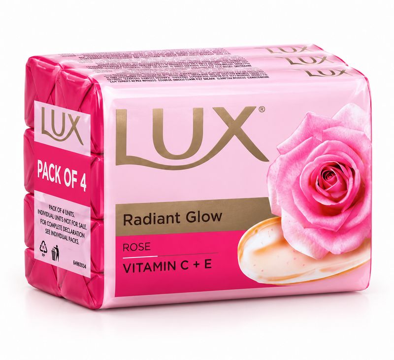 Lux Bathing Bar Radiant Glow 75gr 4pk (36/cs)