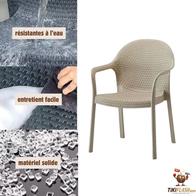 Chaises Sunny™ - Imperméables et empilables