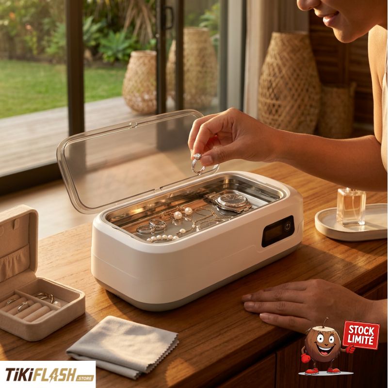 ​Nettoyeur ultrason compact – Nettoyage en profondeur par ultrasons