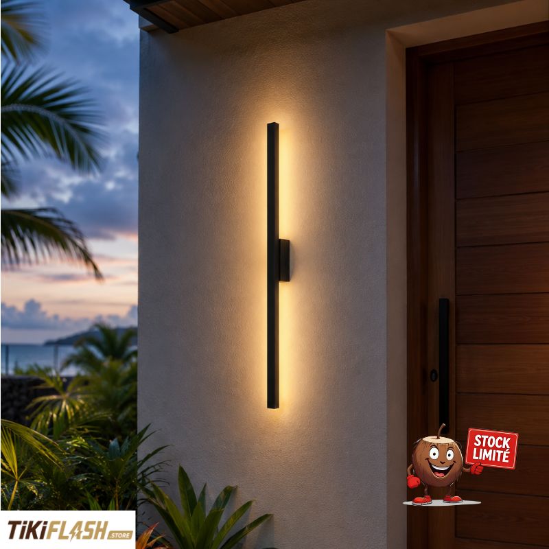 Applique murale LED design 1m – Intérieur / Extérieur IP65