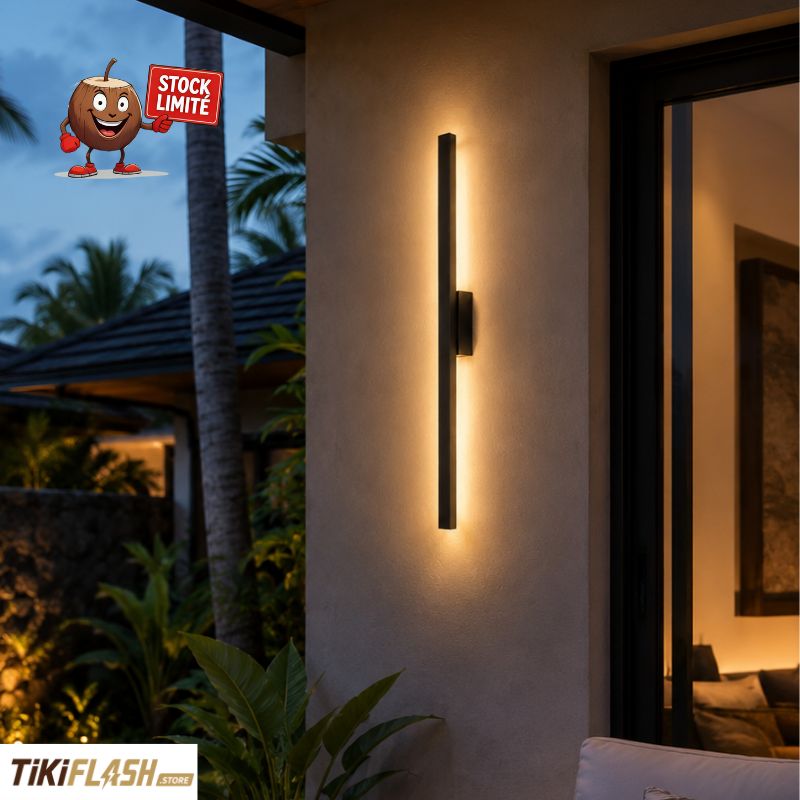 Applique murale LED design 1m – Intérieur / Extérieur IP65