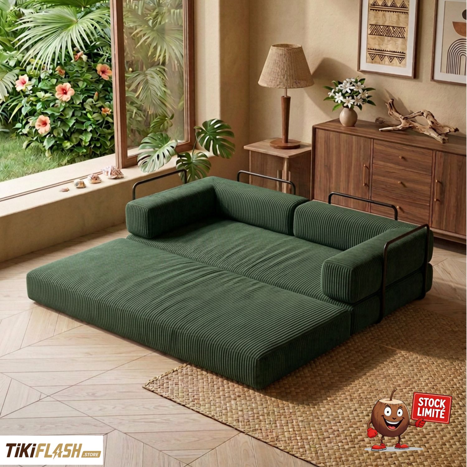 Sofa Duo™ – Modulable 2 places, sans montage