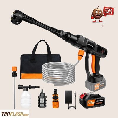 Kit nettoyeur haute pression à batterie