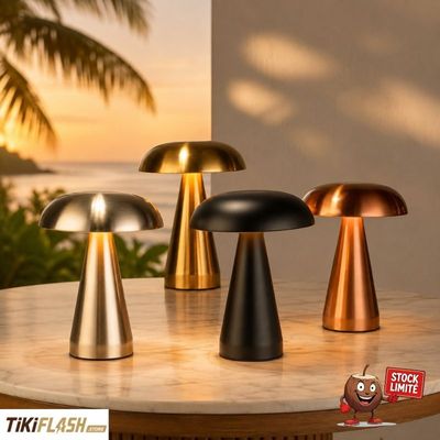 Lampe de table en métal sans fil