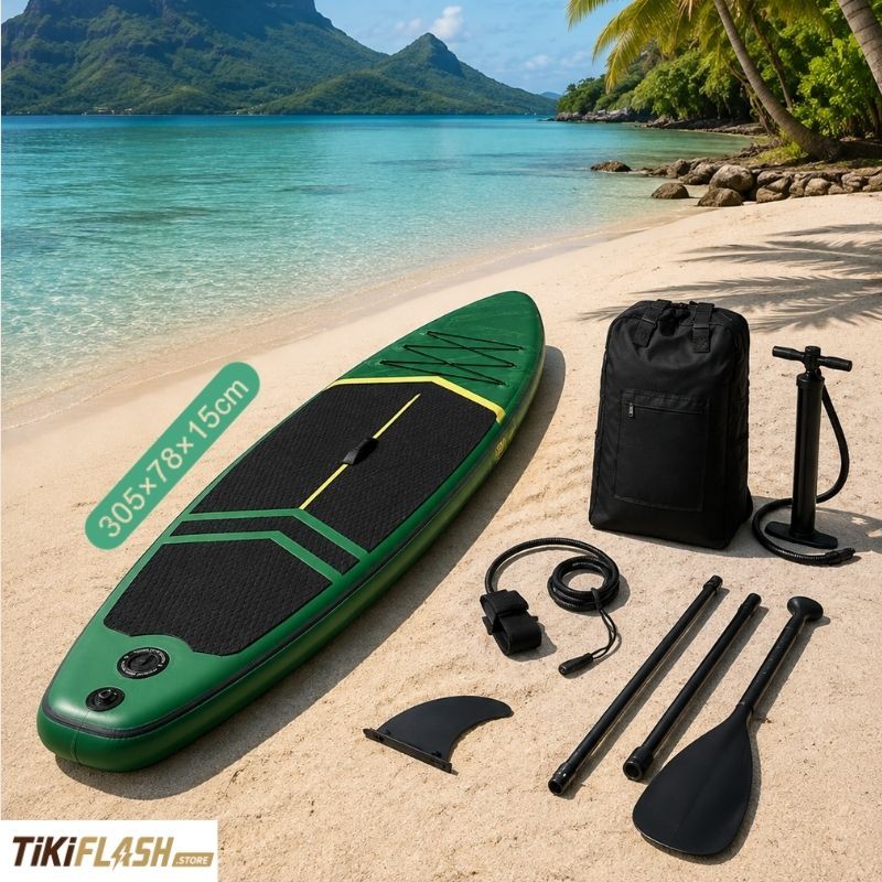 Kit stand-up paddle gonflable complet