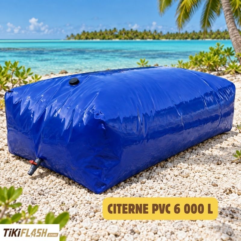 Citerne souple PVC 6 000 L – Réservoir flexible pour stockage d’eau