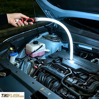 Baladeuse LED flexible 73 cm – 800 lumens, rechargeable USB-C, résistante à la pluie