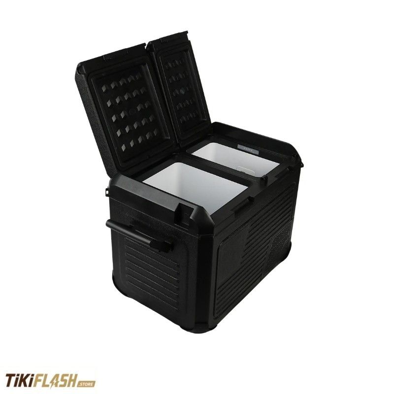 Réfrigérateur-congélateur portable double zone à compresseur – 12/24 V et 220 V, de −22 à +12 °C