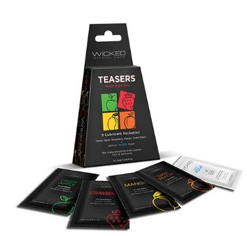 Wicked Sensual Care Teasers Fresh Fruit Mix, Size: 9pk
