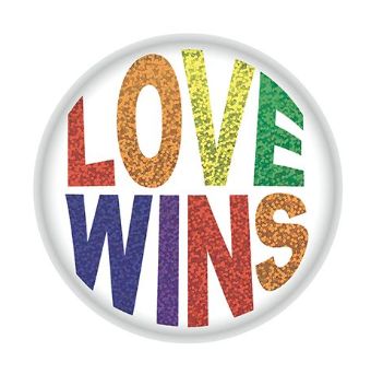 Love Wins Button, Variation1: Buttons