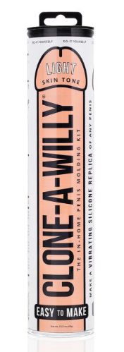 Clone-A-Willy Kit Vibrating, Color: Light