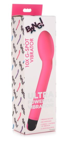Bang! 10X G Spot Vibrator - Pink, Color: Pink, Variation1: G-Spot