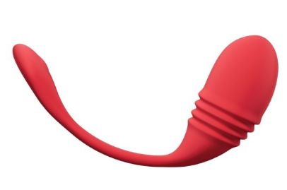 Lovense Vulse Thrusting Egg, Color: Red