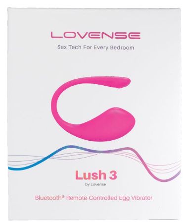 Lovense Lush 3.0 Sound Activated Camming Vibrator, Color: Pink