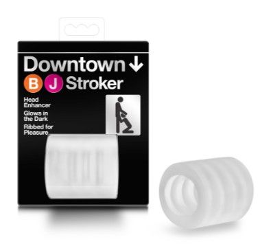 X5 Men - Downtown Bj Stroker - Clear, Color: Clear