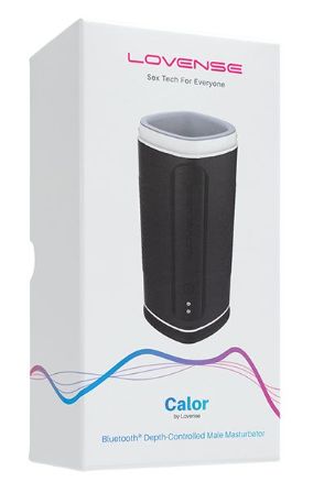 Lovense Calor Compact Heating Masturbator, Color: Black