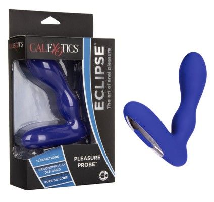 Eclipse® Pleasure Probe™, Color: Blue, Variation1: Vibrating-Prostate