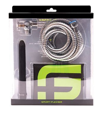 Sport Fucker Shower Kit 6" -, Color: Black