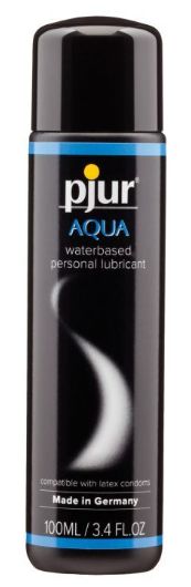 Pjur Aqua Personal Water Based Personal Lubricant, Size: 3.4 oz