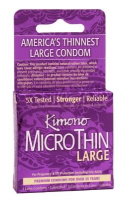 Kimono Microthin Large - 3 Pack, Size: 3 Pack