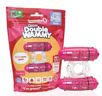 Screaming O 4B Double Wammy, Color: Strawberry