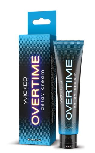 Wicked Sensual Care Overtime Delay Cream/Prolonger For Men, Size: 1 oz