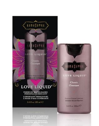 Kama Sutra Love Liquid Classic Water Based Lube, Size: 3.4oz