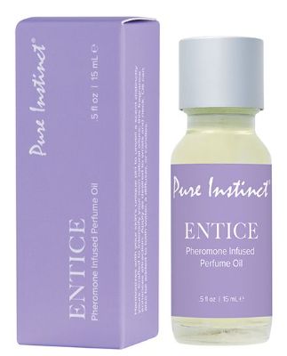 Pure Instinct Pheromone Perfume Oil Entice, Size: 15ml