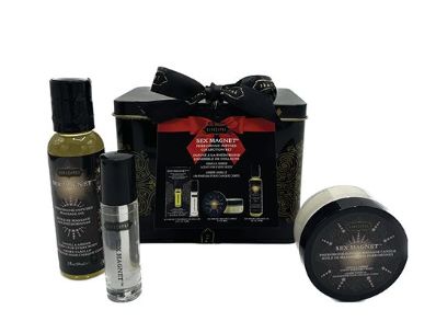 Kama Sutra Sex Magnet Collection Set, Flavor: Amber Vanilla