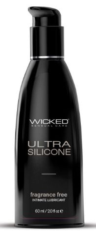 Wicked Sensual Care Ultra Silicone Based Lubricant, Size: 2 oz
