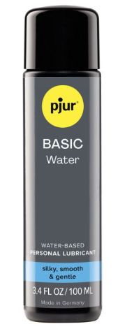 Pjur Basic Water Based Lubricant - 100 ml Bottle, Size: 3.4oz