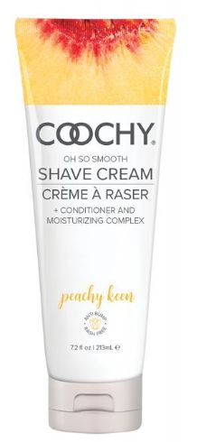 COOCHY Shave Cream Peachy Keen, Size: 7.2oz
