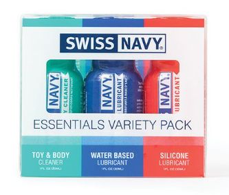Swiss Navy Essentials Variety Pack of 3, Size: 1 oz