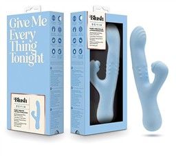 Blush Devin G-Spot Vibrator - Blue, Color: Blue