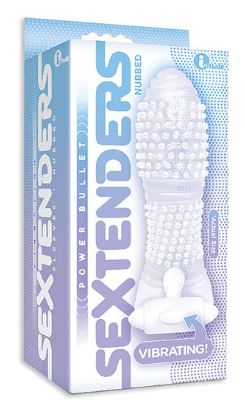 The 9's Vibrating Sextenders Nubbed Sleeve, Variation1: Vibrating