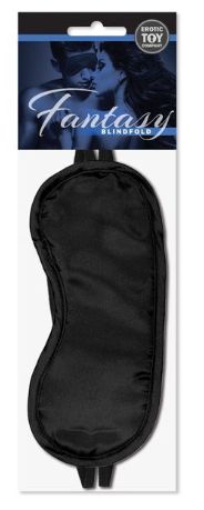 Erotic Toy Company Satin Fantasy Blindfold, Color: Black