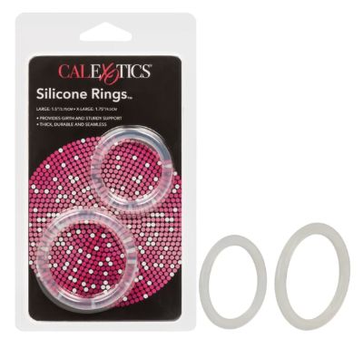 Silicone Rings™, Color: Clear