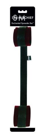 Sex &amp; Mischief Enchanted Spreader Bar, Color: Black