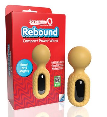 Screaming O Rebound Compact Power Wand, Color: Bumblee Yellow