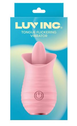 Tv08: TONGUE FLICKERING VIBRATOR, Color: Pink