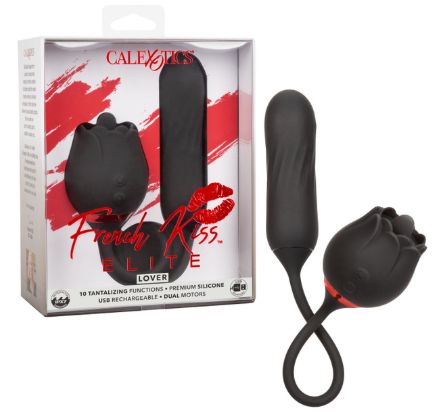 French Kiss® Elite Lover, Color: Black