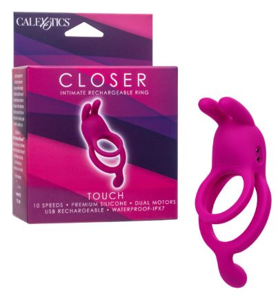 Closer™ Intimate Rechargeable Ring Touch, Color: Pink