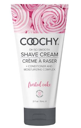 COOCHY Shave Cream - 0.5 oz Frosted Cake